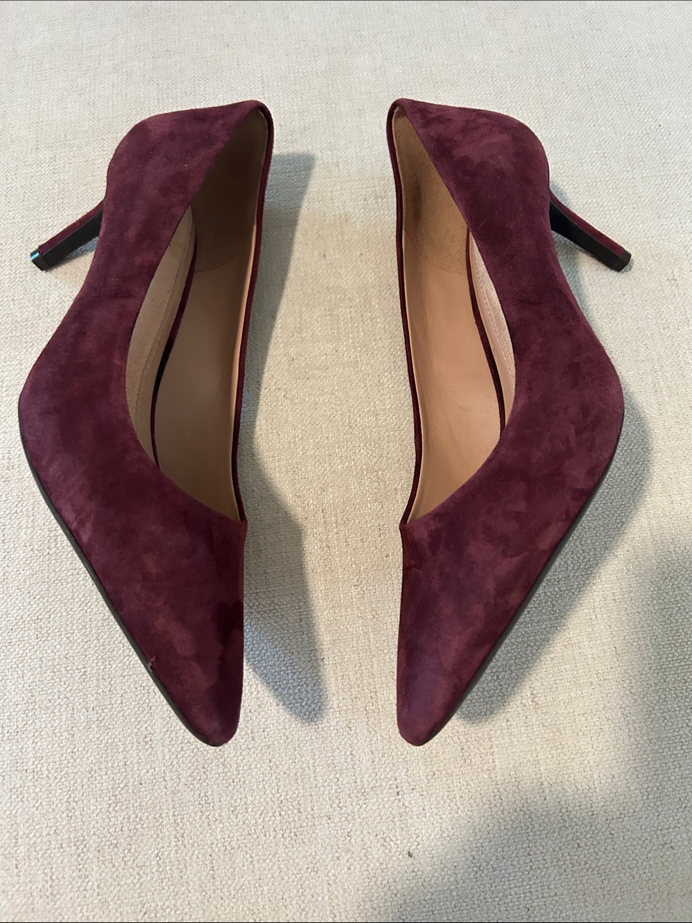 Cole Haan The Go-To Janey Pointed Toe Pump, Burgandy Suede, Size 9, NWOT - Picture 5 of 10